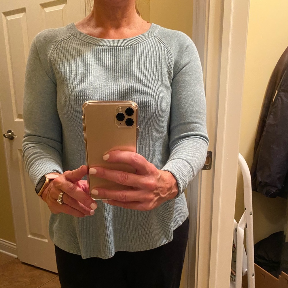 CAbi sea foam green sweater - Picture 5 of 6